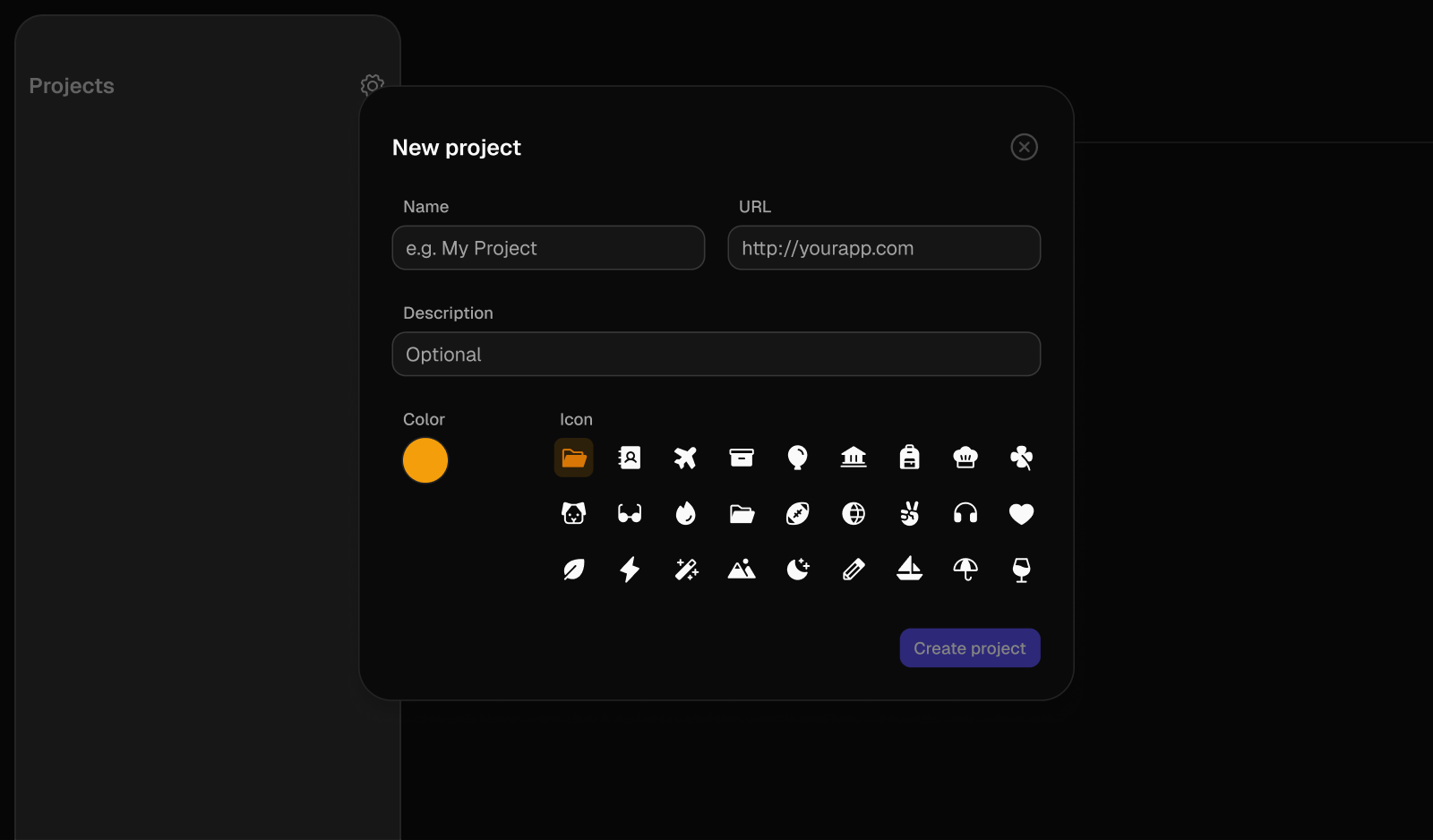 Captain new project