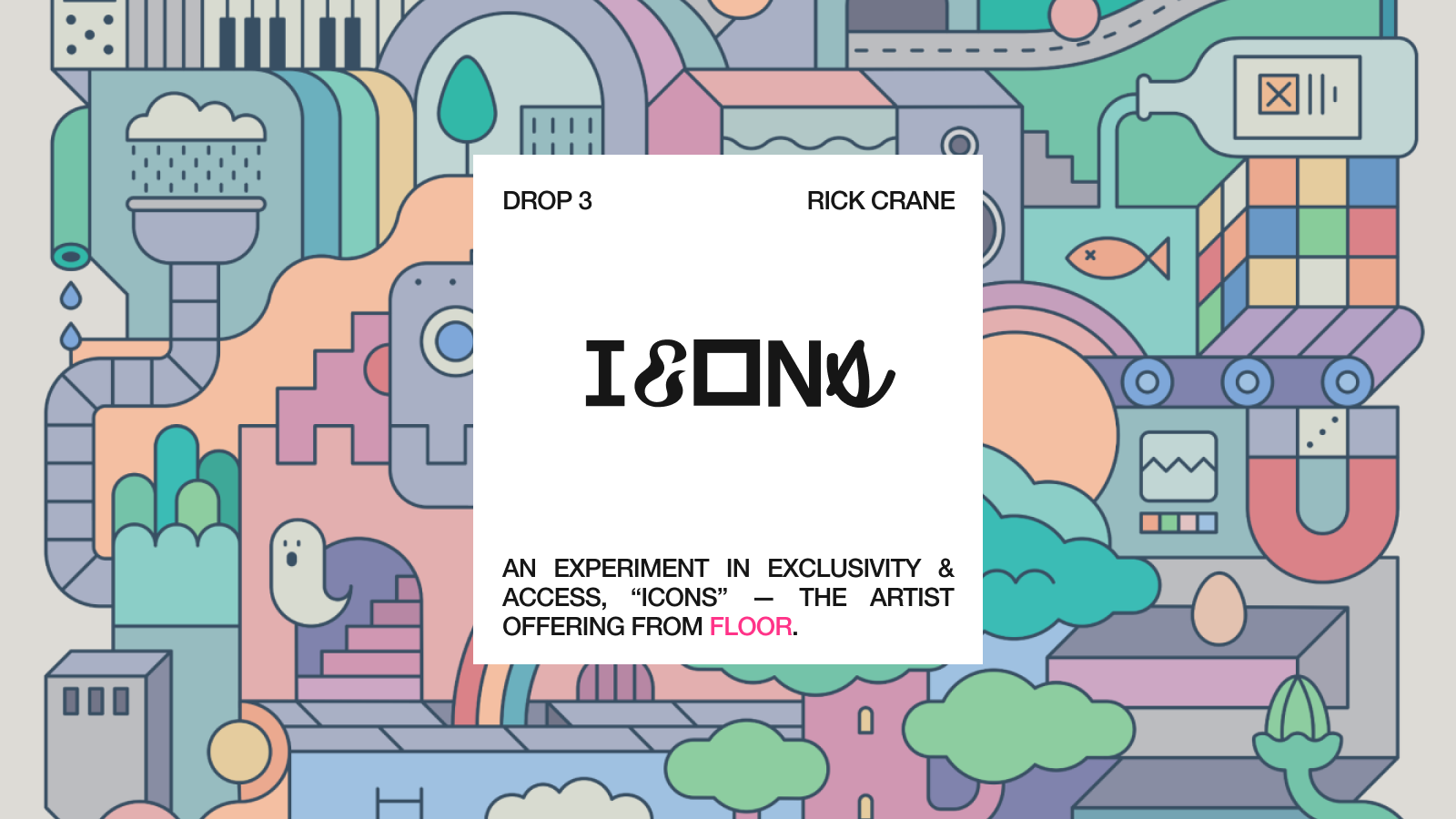 Every drop received customized marketing materials