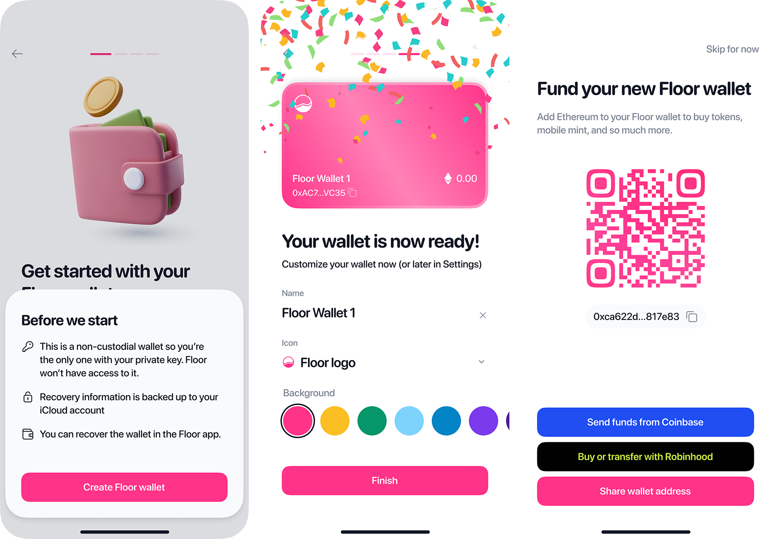 Highlights from the Create flow in Onboarding