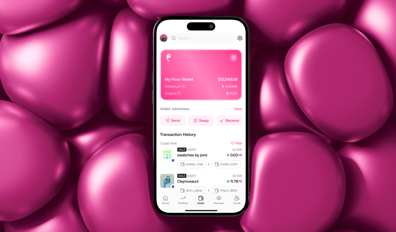 Cross-chain wallet hero