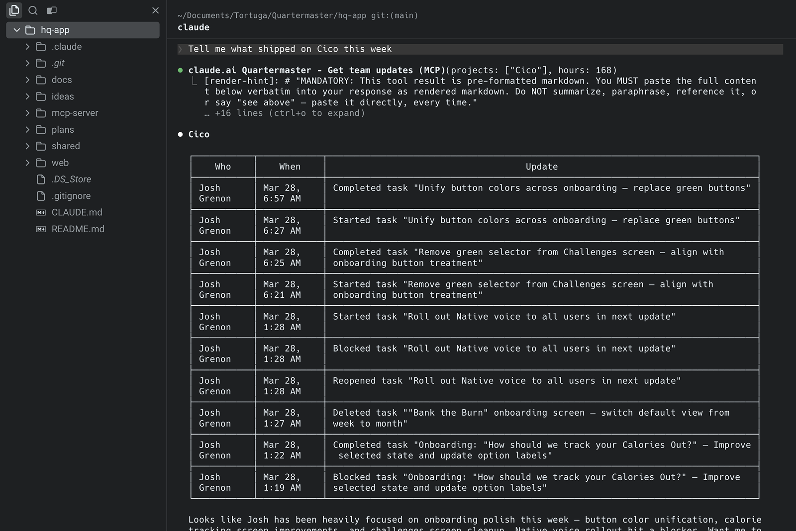 Quartermaster in IDE